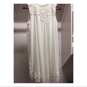 Altar’d State White Lace Dress